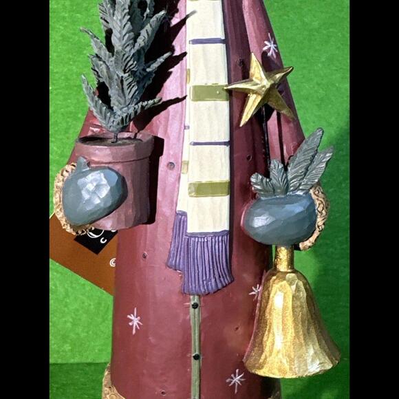 Williraye Studios Folk Art ~ WINTER BEAUTY 9" tall ~  WW7882 NEW IN BOX - Picture 4 of 9